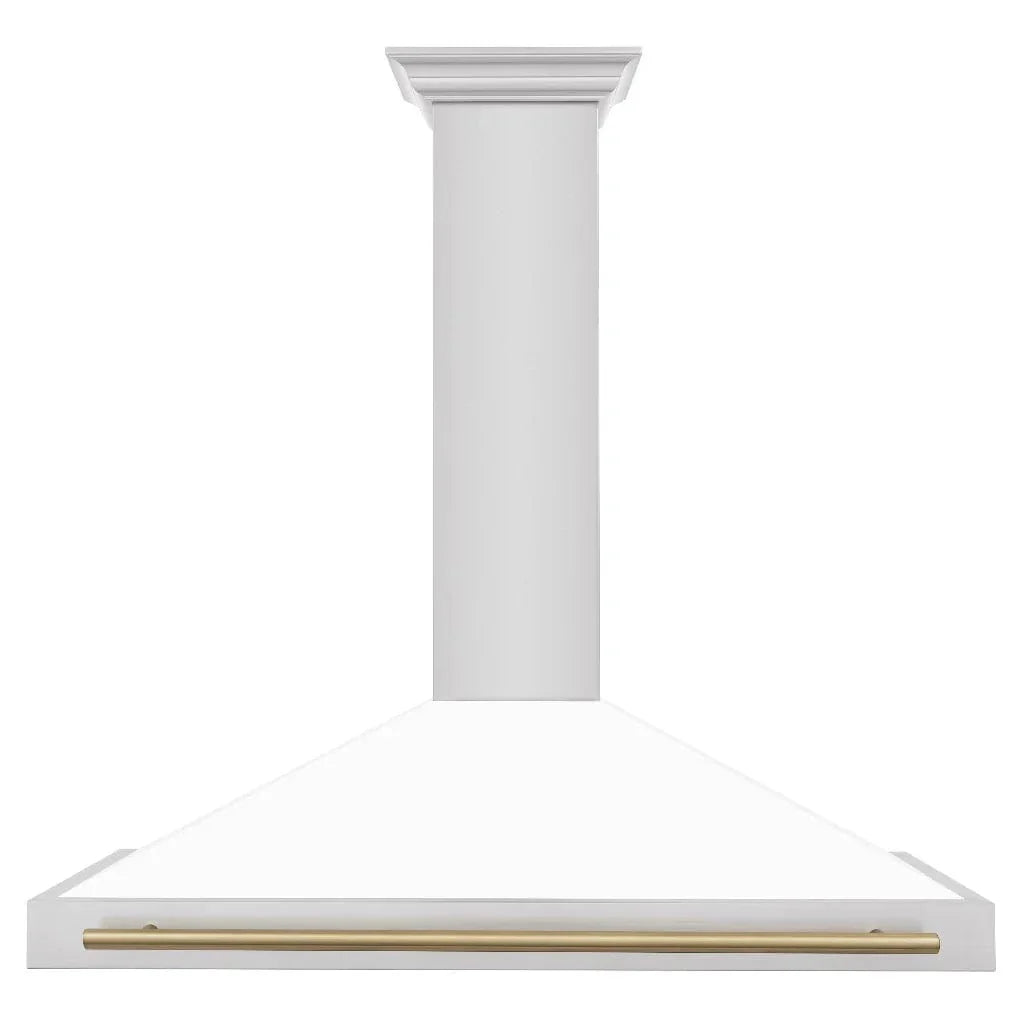 ZLINE 48" Autograph Stainless Wall Range Hood KB4STZ-WM48-G