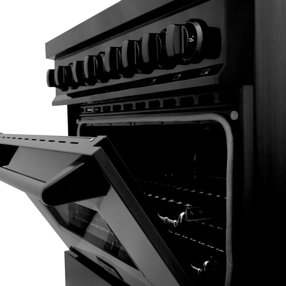 ZLINE 36 " Kitchen Package Range , Range Hood , Microwave , Dishwasher , 4KP-RABRH36-MWDW