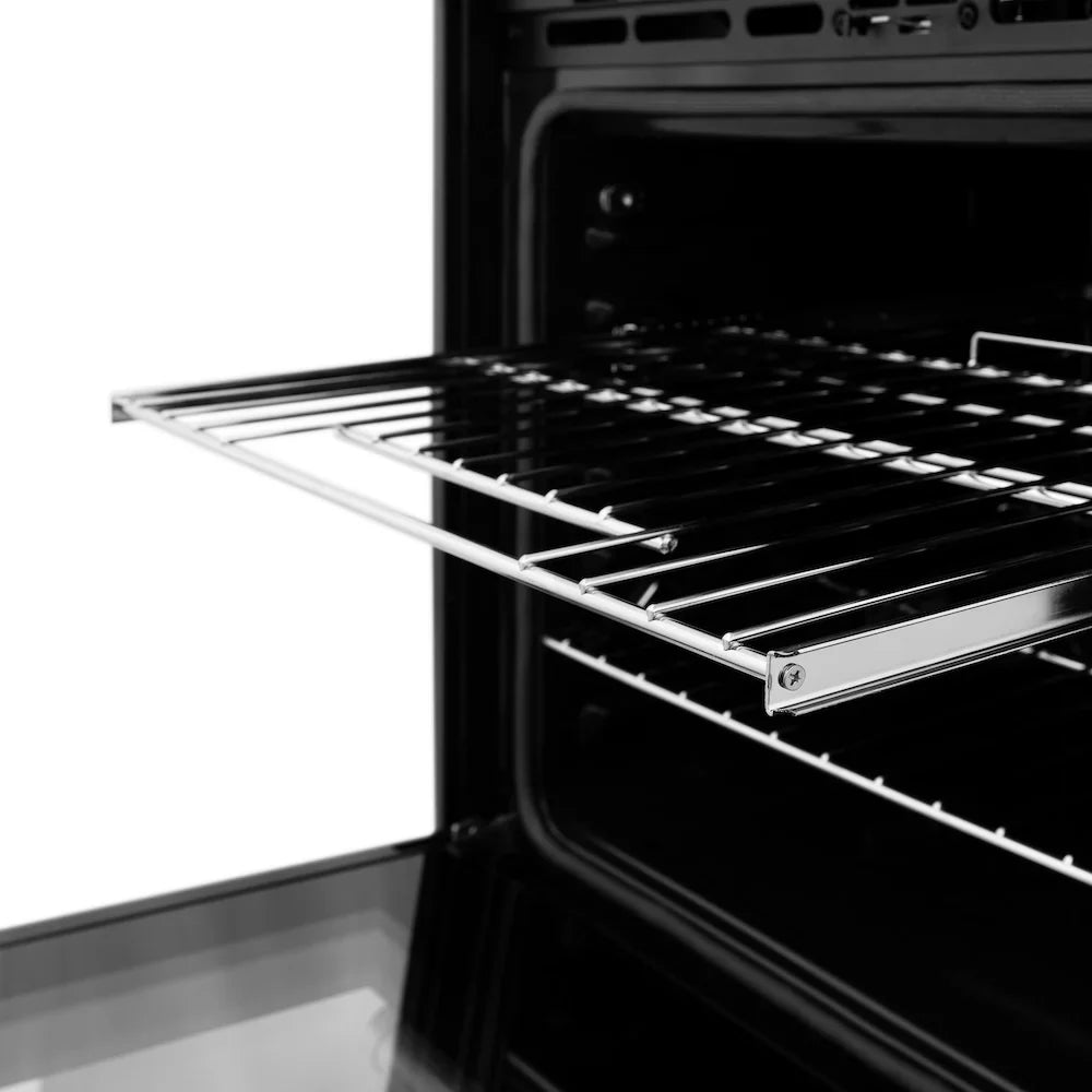 ZLINE Kitchen Package Refrigerator, Rangetop, Rangehood, Wall Oven, 4KPR-RTRH36-AWS