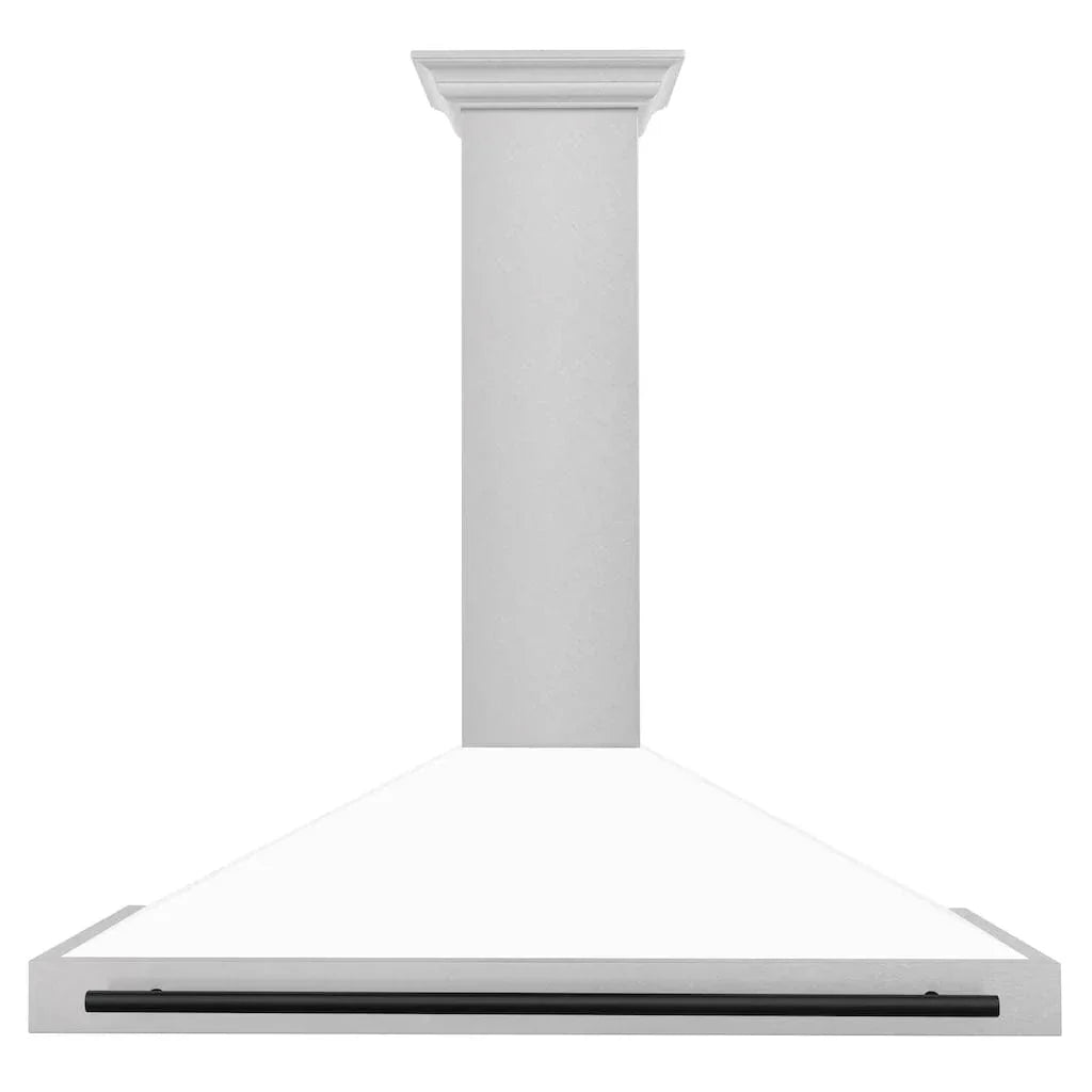ZLINE 48" Autograph Stainless Wall Range Hood KB4SNZ-WM48-MB