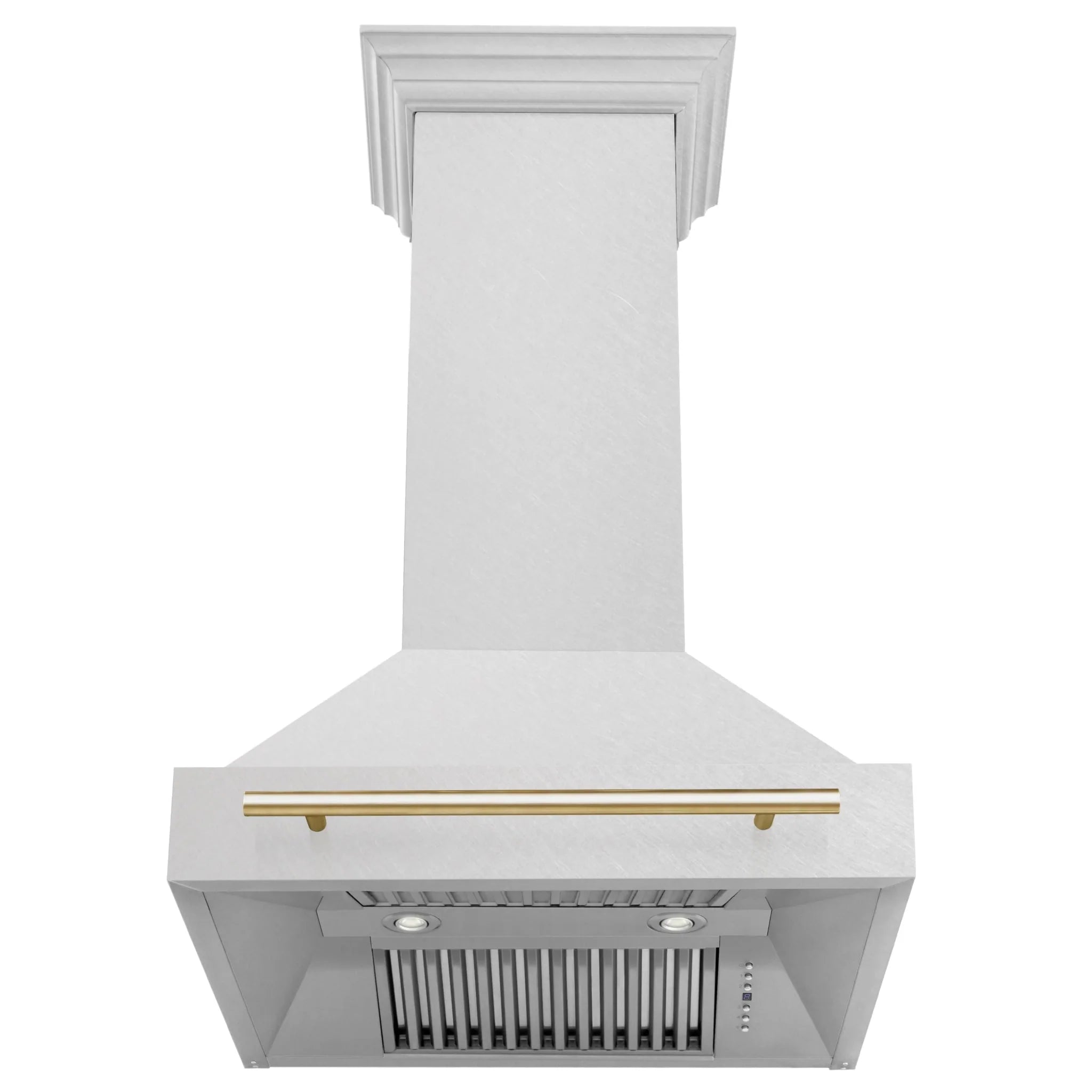 ZLINE 30" Autograph DuraSnow Stainless Steel Hood 8654SNZ-30-G