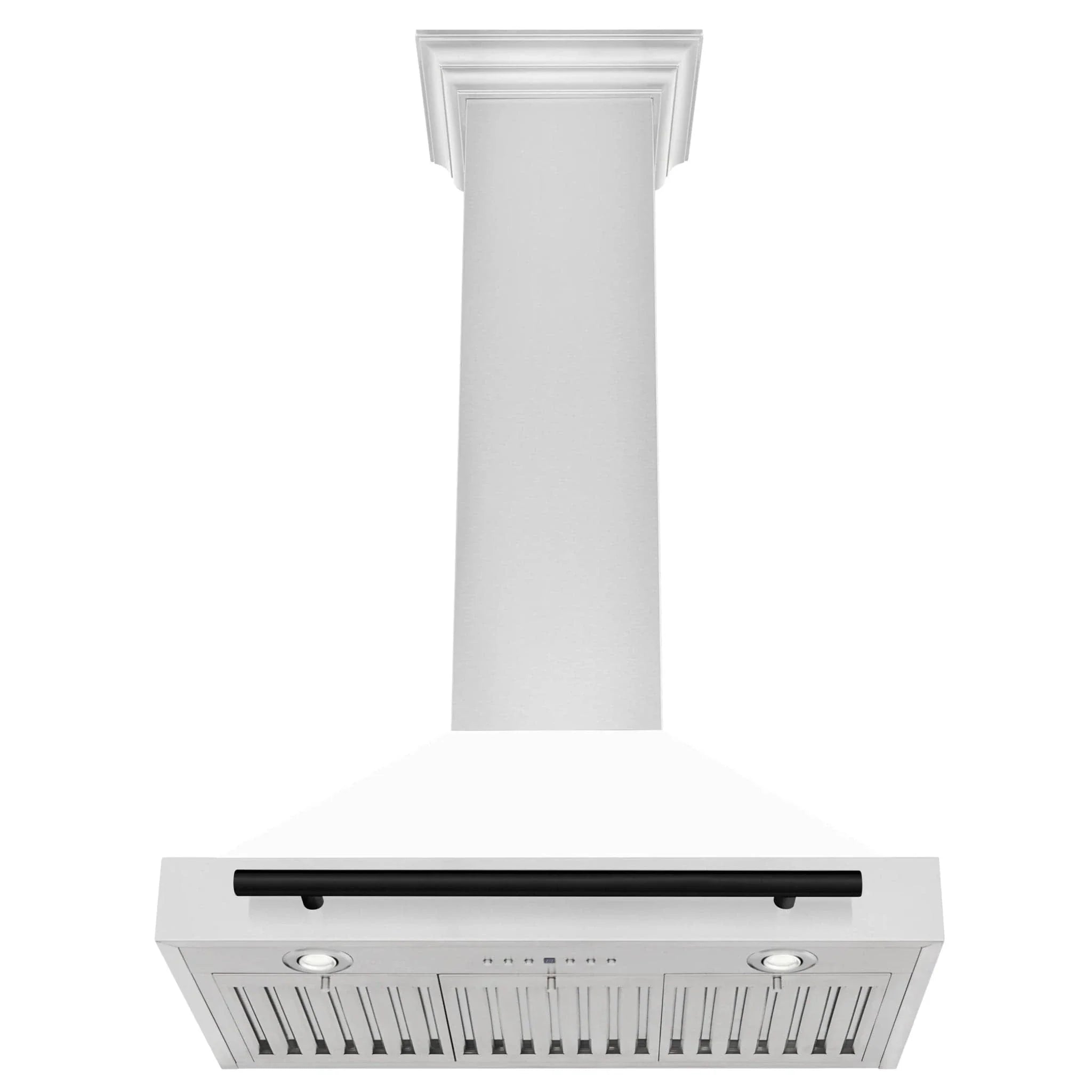 ZLINE 30" Autograph Stainless Wall Range Hood KB4STZ-WM30-MB