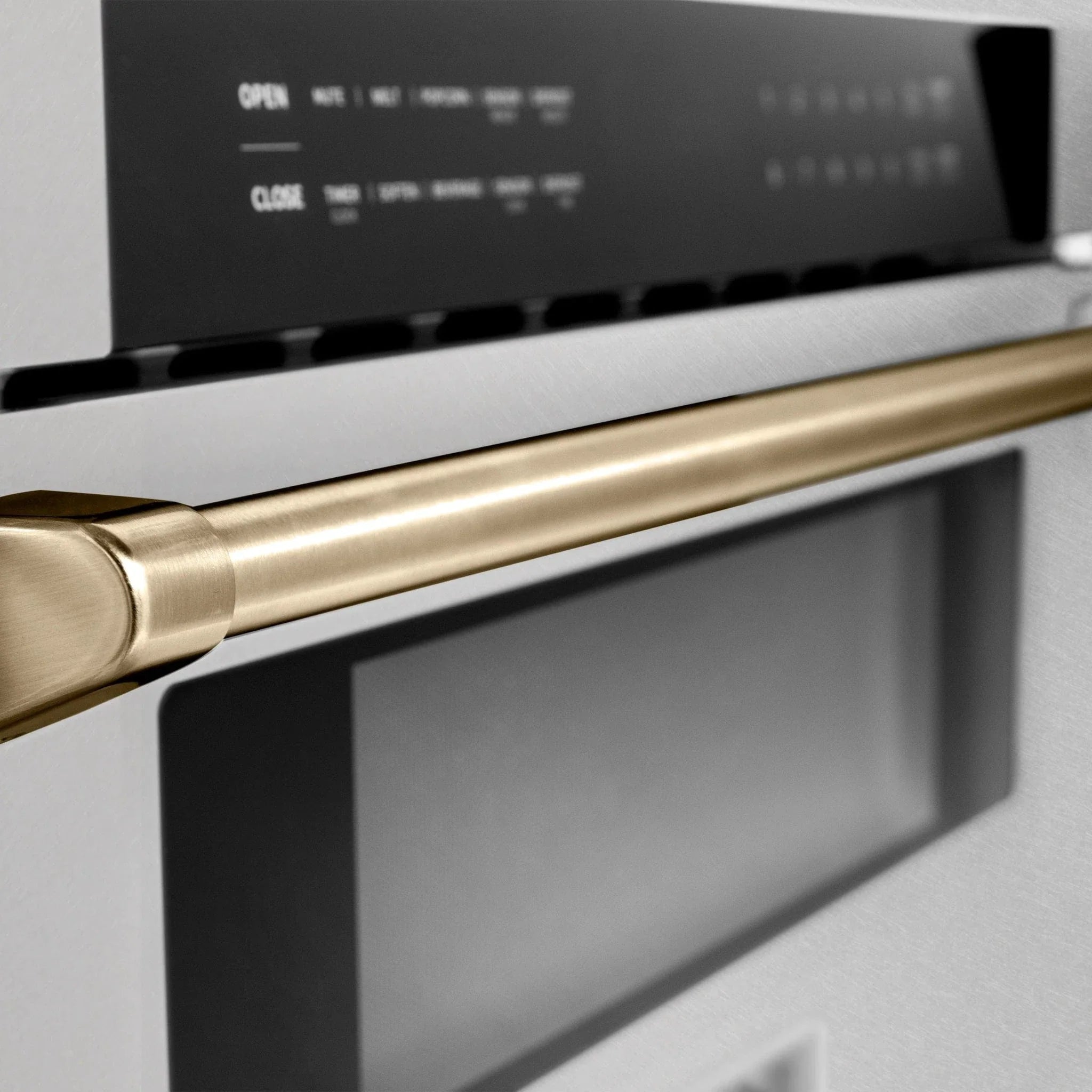 ZLINE 30" Microwave Drawer, Stainless Steel, Bronze MWDZ-30-SS-CB