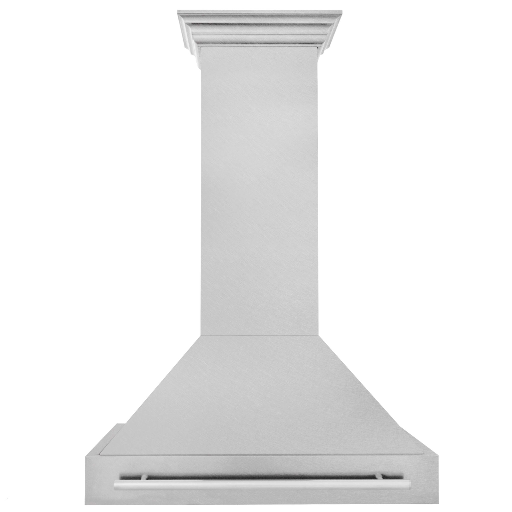 ZLINE 36" Autograph DuraSnow Stainless Steel Wall Range Hood 8654SNX-36