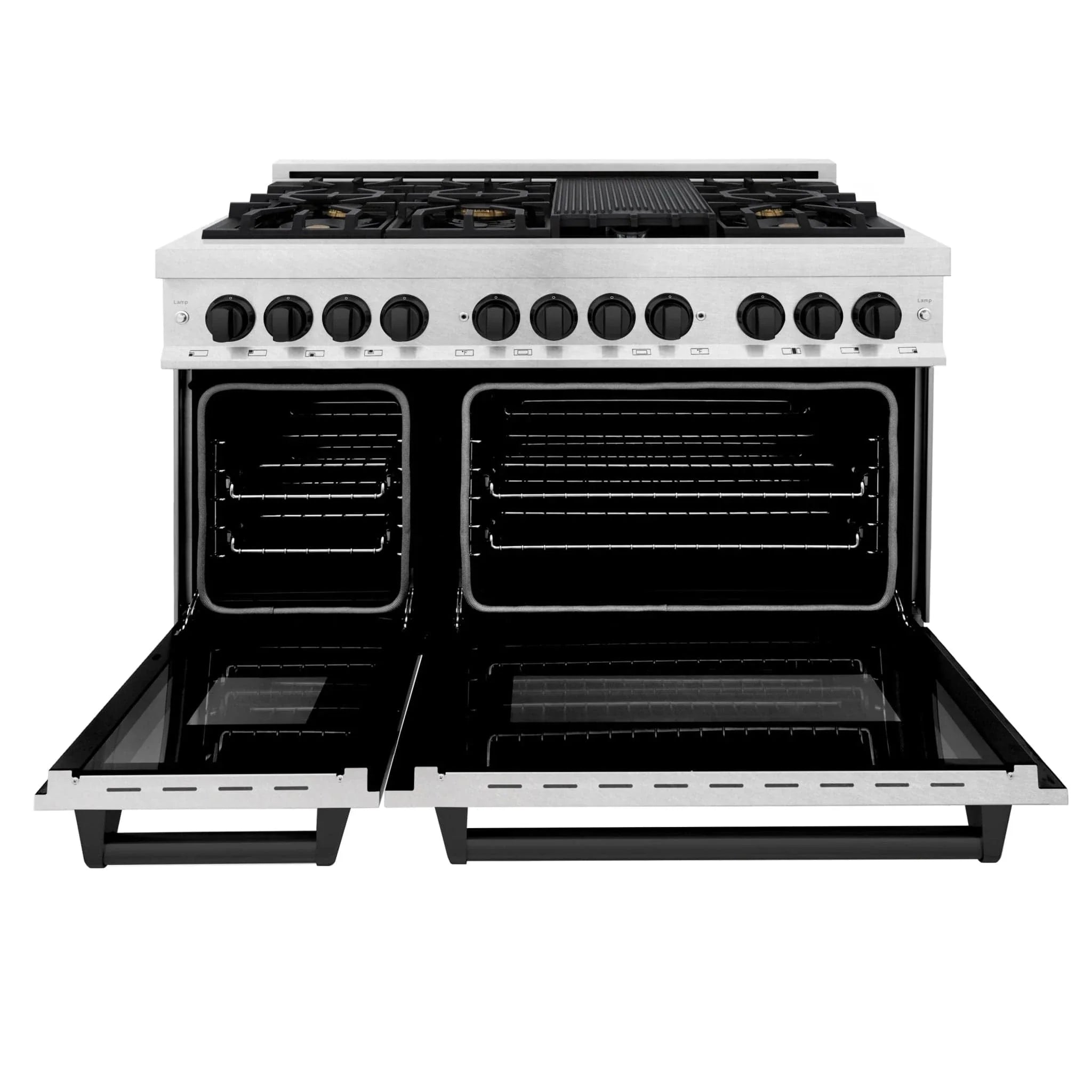 ZLINE 48" Autograph Dual Fuel Range, RASZ-SN-48-MB