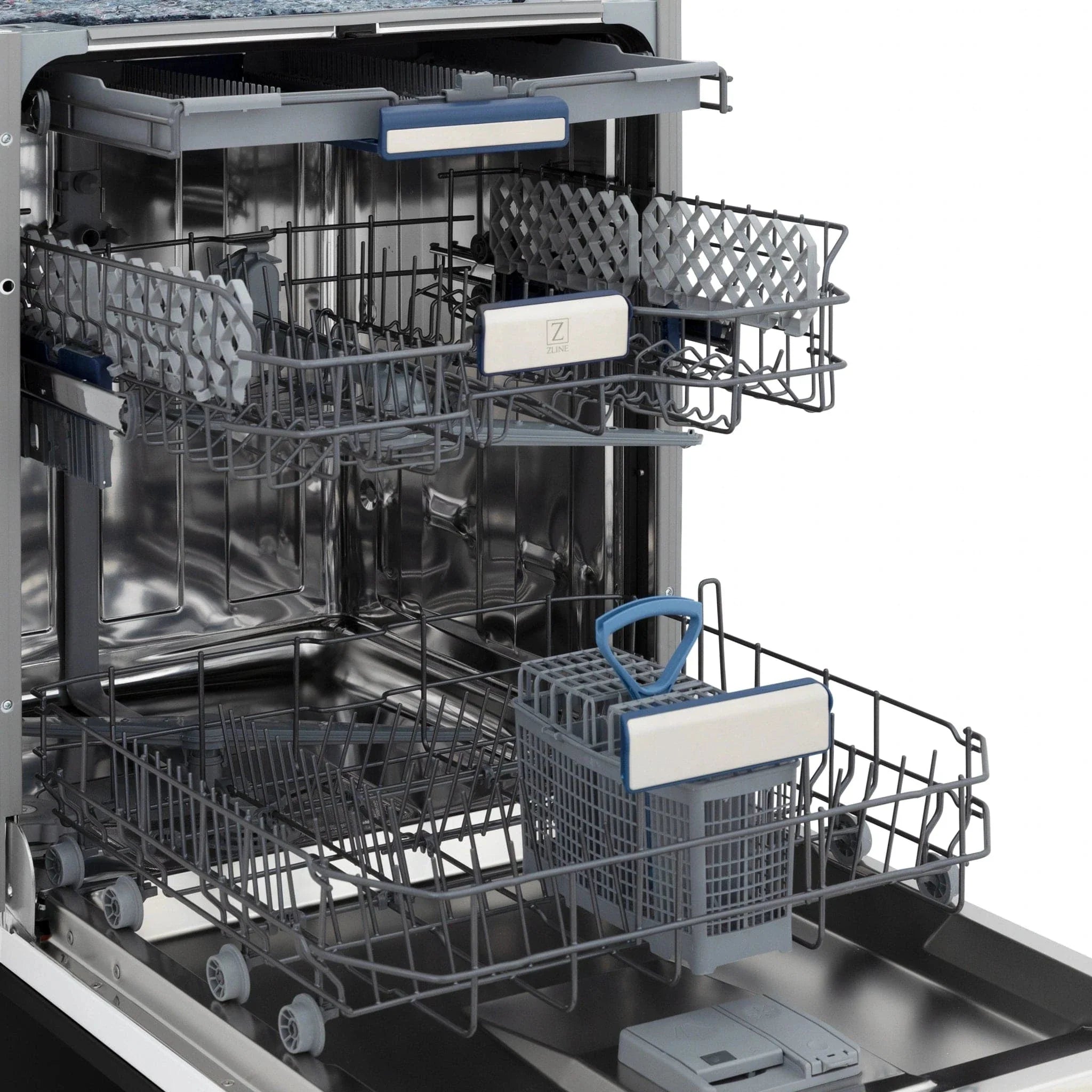 ZLINE Autograph 18" Dishwasher Black Stainless, Bronze, DWVZ-BS-18-CB