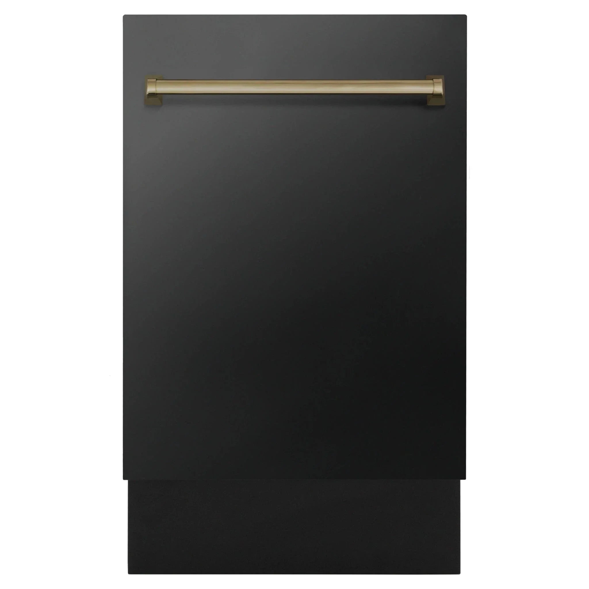 ZLINE Autograph 18" Dishwasher Black Stainless, Bronze, DWVZ-BS-18-CB