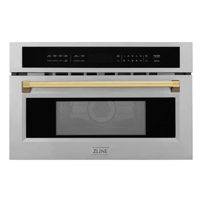 ZLINE 30” Convection Microwave, Stainless Steel, Gold MWOZ-30-G