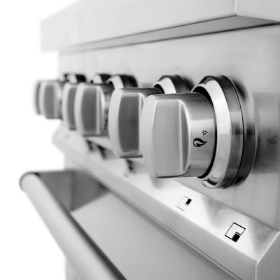 ZLINE 36" Bundled Stainless DualRange RangeHood Dishwasher 3KP-RARH36-DW