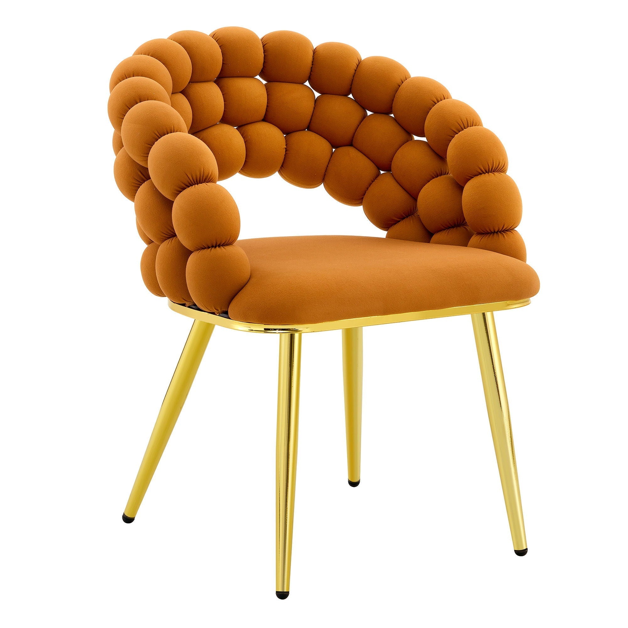 Puffy Bubble Ball Chain Chairs For Dining Room (Set of 2)