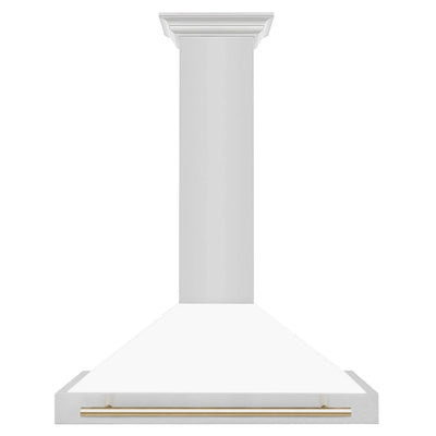 ZLINE 36" Autograph Stainless Wall Range Hood KB4STZ-WM36-G