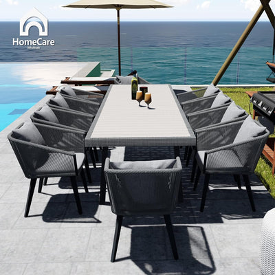 Elegant 11 Piece Patio Dining Set for Outdoor Spaces