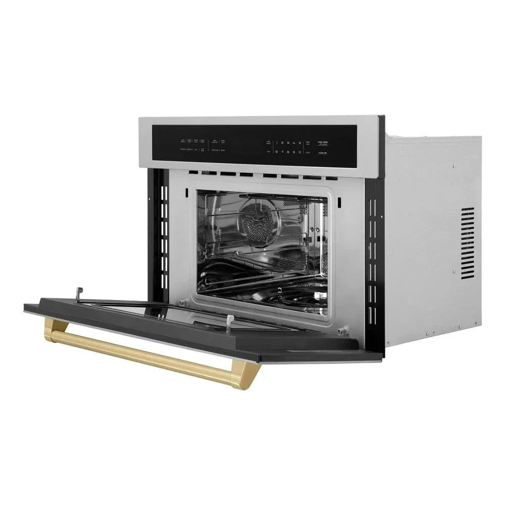 ZLINE 30” Convection Microwave, Stainless Steel, Bronze MWOZ-30-CB