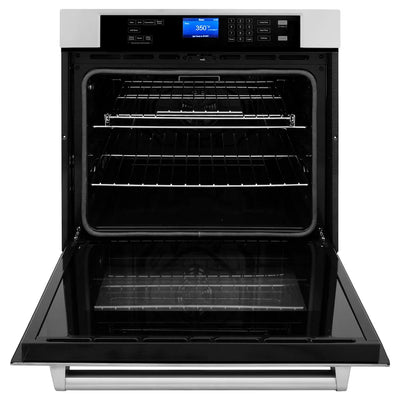 ZLINE 30" Oven ASW30 & Microwave MWO24 Bundle, 2KP-MW24-AWS30