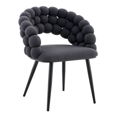 Puffy Bubble Ball Chain Chairs For Dining Room (Set of 2)