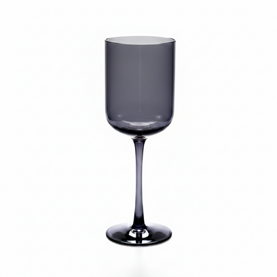 Smoky stemmed Wine Glass - Set of 4
