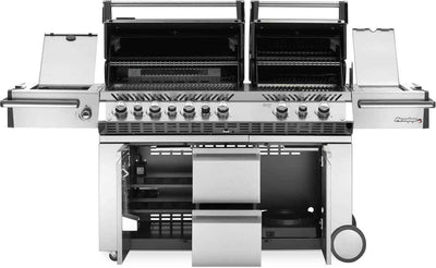 Patio Elegance Gas Grill Prestige PRO 825 RSBI with Power Side Burner and Infrared Features
