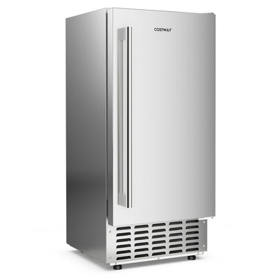 Under Counter Nugget Ice Maker with Timer & Self-Cleaning