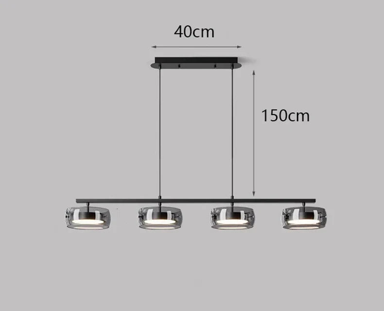 DecorBites™ Nordic Pendant Light for Dining and Living Rooms