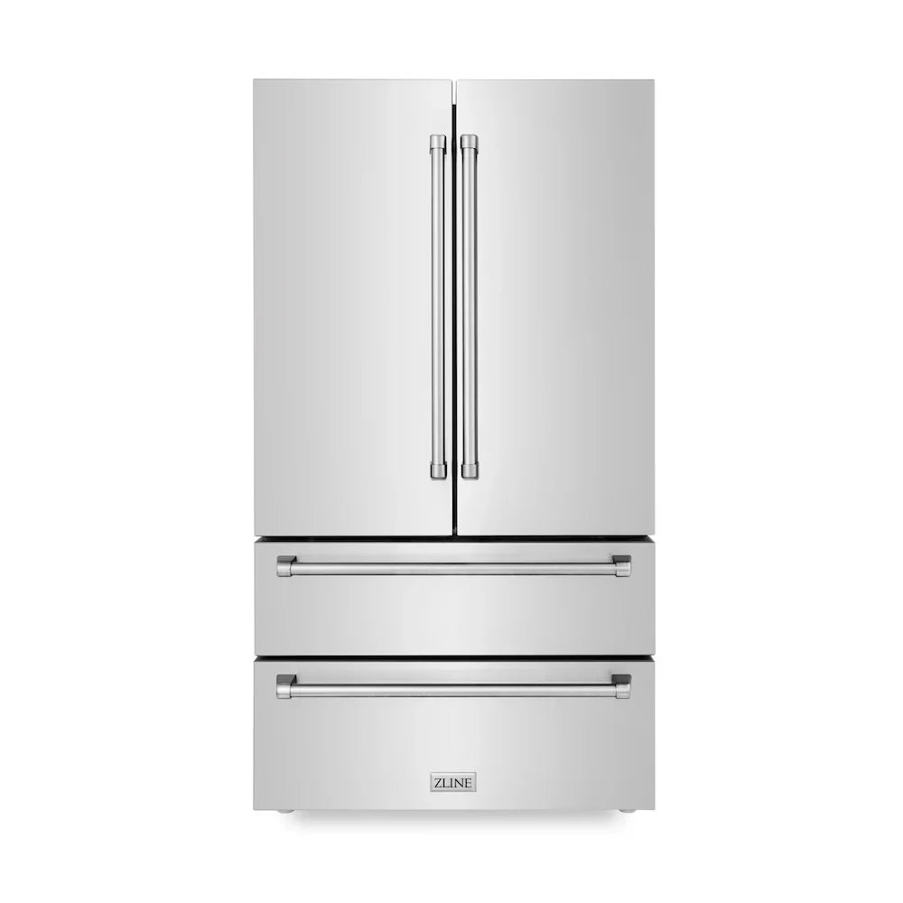 ZLINE Kitchen Package Refrigerator, Range,Range Hood , Dishwasher, 4KPR-RARH60-DWV