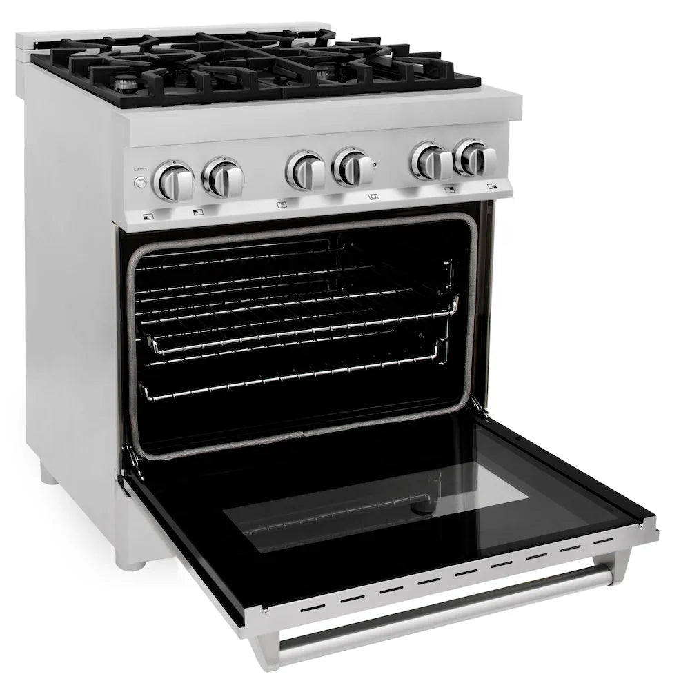 ZLINE 30" Bundle Range RA30 & Microwave MWO-OTR-H-30, 2KP-RAOTR30