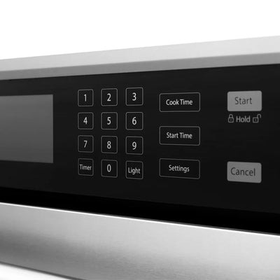 ZLINE Kitchen Package Refrigerator, Rangetop, Wall Oven, Microwave 4KPR-RT30-MWAWS
