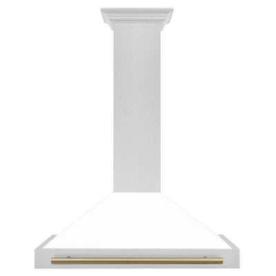 ZLINE 48" Autograph Stainless Wall Range Hood KB4SNZ-WM48-CB