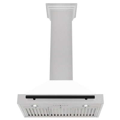 ZLINE 30" Autograph Stainless Wall Range Hood KB4SNZ-WM30-MB