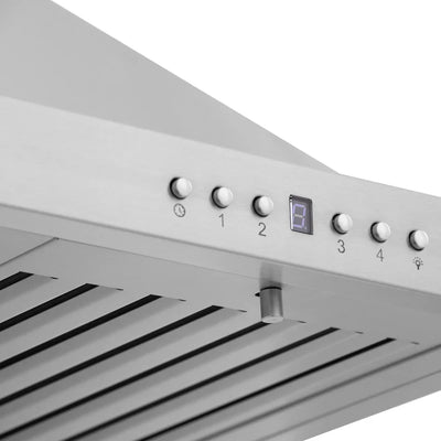 ZLINE Kitchen Package Refrigerator, Rangetop, Rangehood, Wall Oven, 4KPR-RTRH30-AWD