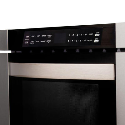 ZLINE 24" 1.2 cu. ft. Microwave Drawer in Stainless Steel, MWD-1