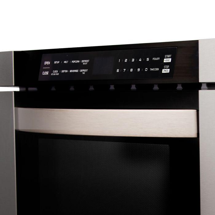 ZLINE 24" 1.2 cu. ft. Microwave Drawer in Stainless Steel, MWD-1