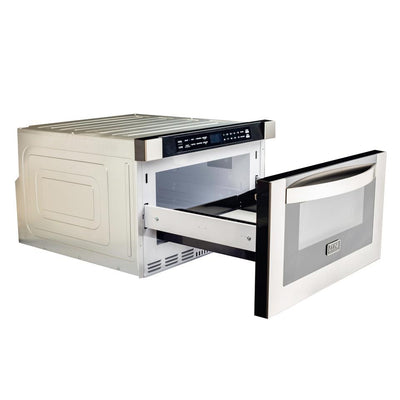 ZLINE 24" 1.2 cu. ft. Microwave Drawer in Stainless Steel, MWD-1