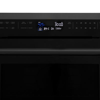 ZLINE 24" Convection Microwave, Black Stainless, MWO-24-BS