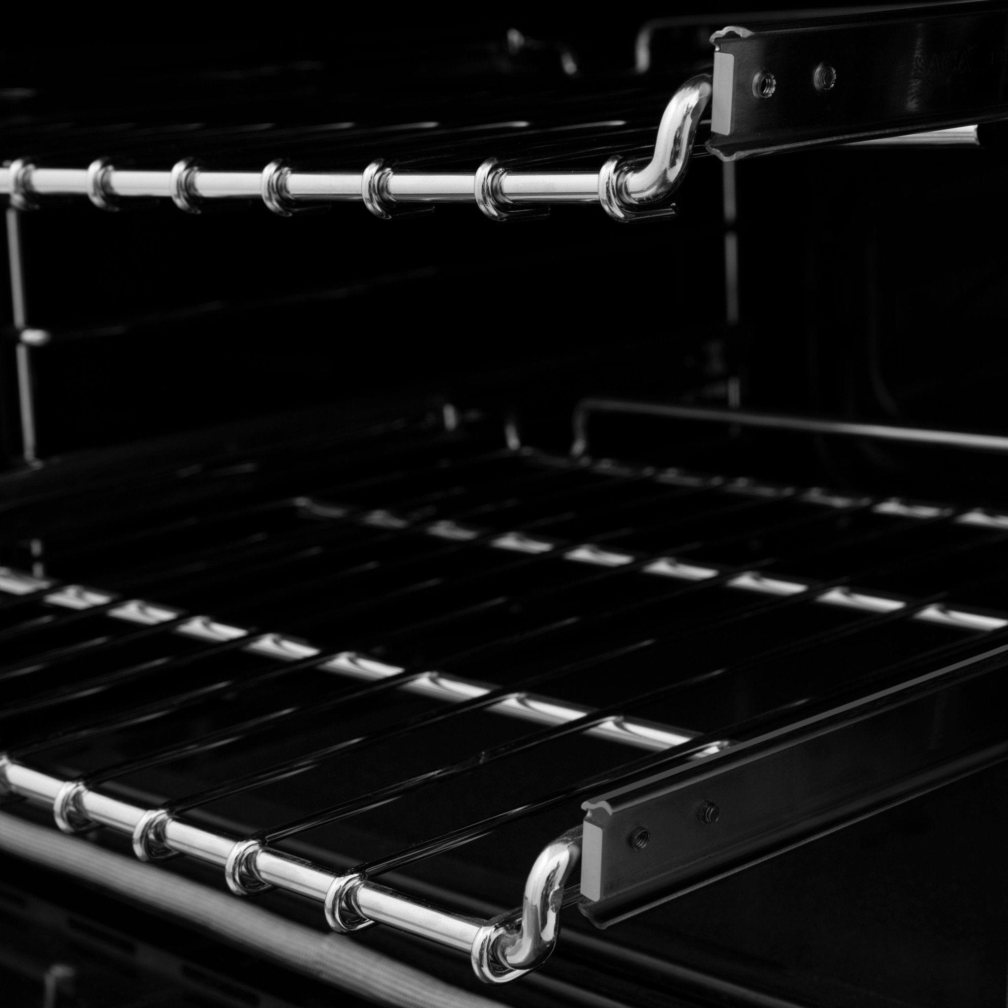 ZLINE 30" Autograph, Dual Fuel Range, White Door, Gold, RASZ-WM-30-G