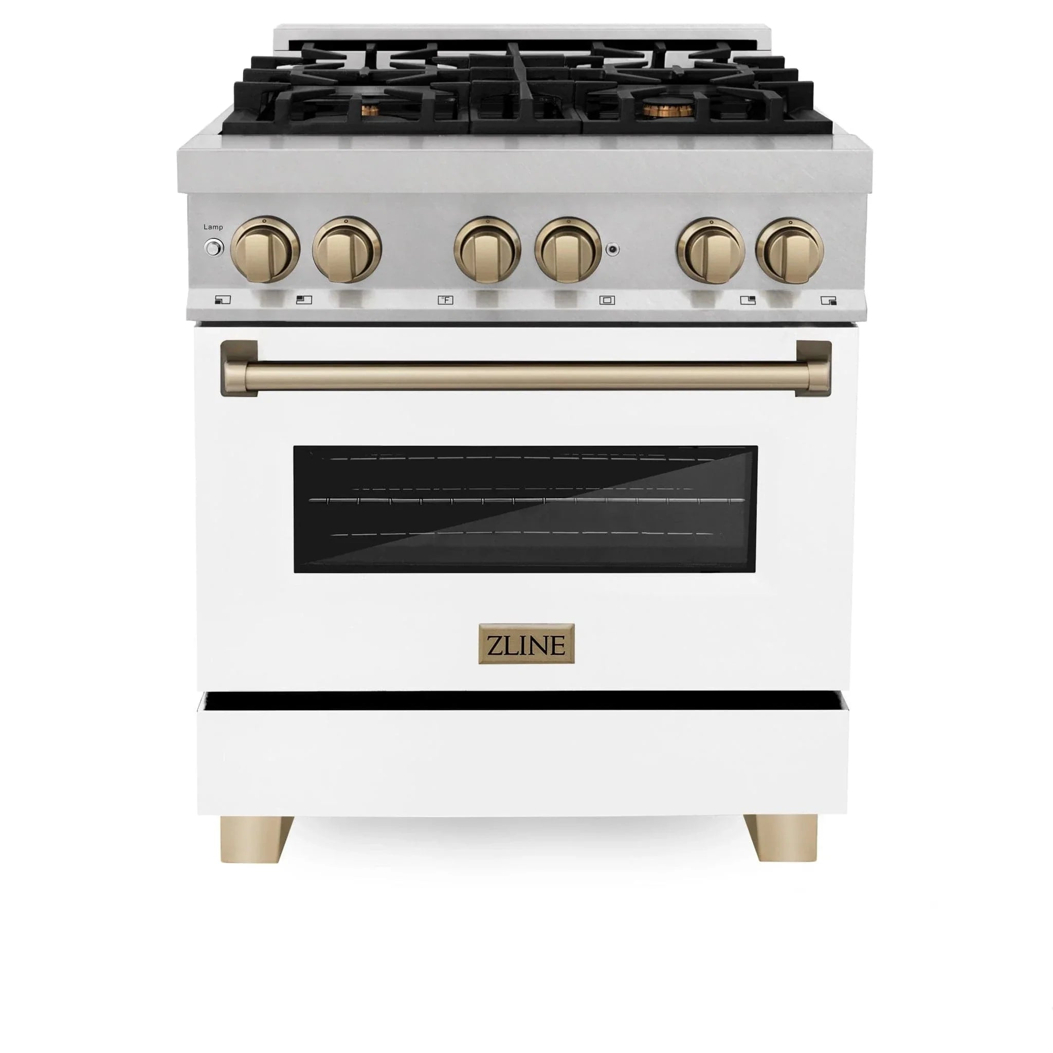 ZLINE 30" Autograph, Dual Fuel Range,RASZ-WM-30-CB