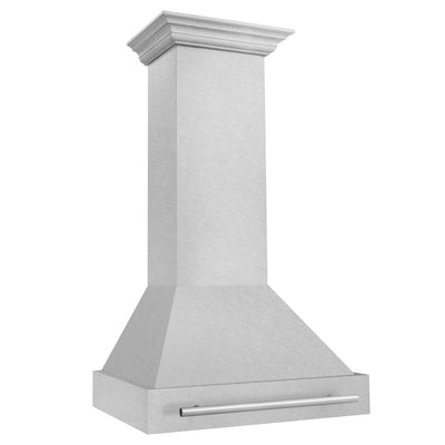 ZLINE 30" Autograph DuraSnow Stainless Steel Wall Range Hood 8654SNX-30