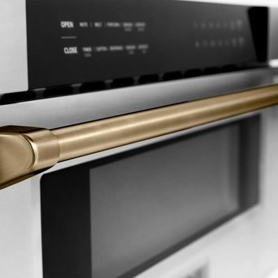 ZLINE 30" Microwave Drawer, Stainless Steel, Bronze MWDZ-30-CB