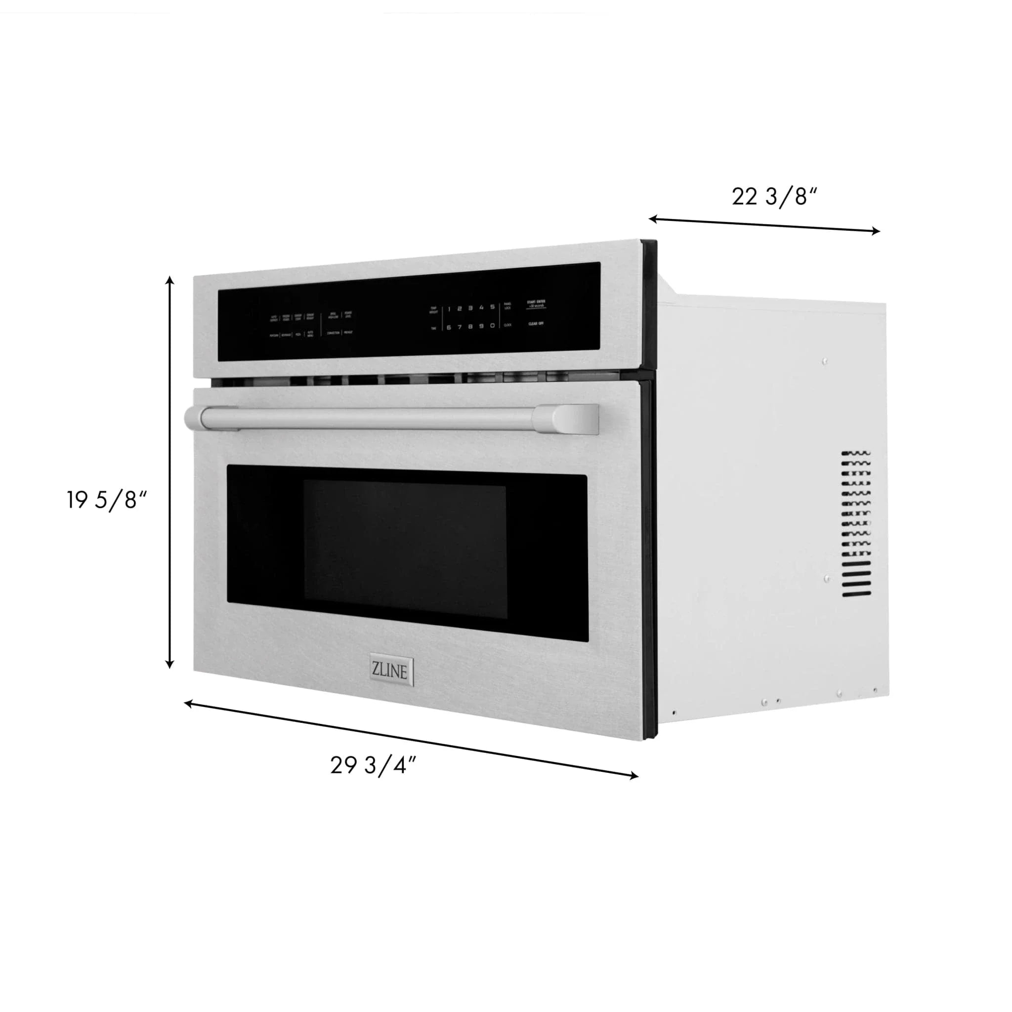 ZLINE 30" Microwave Wall Oven, DuraSnow Stainless MWO-30-SS