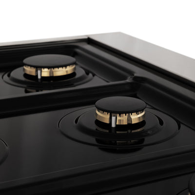 ZLINE 36" Autograph Dual Fuel Range, Stainless Steel, RAZ-36-CB