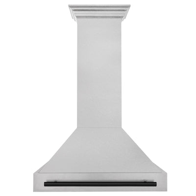 ZLINE 36" Autograph Edition DuraSnow Wall Range Hood 8654SNZ-36-MB