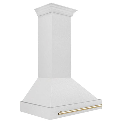 ZLINE 36" Autograph Edition Fingerprint Resistant Stainless Steel Range Hood 8654SNZ-36-G