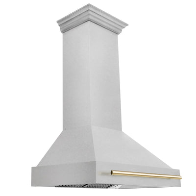 ZLINE 36" Autograph Edition Fingerprint Resistant Stainless Steel Range Hood 8654SNZ-36-G