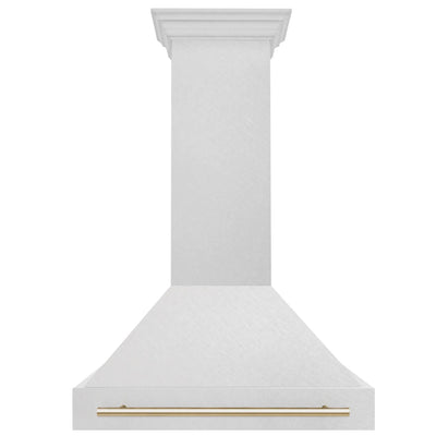 ZLINE 36" Autograph Edition Fingerprint Resistant Stainless Steel Range Hood 8654SNZ-36-G