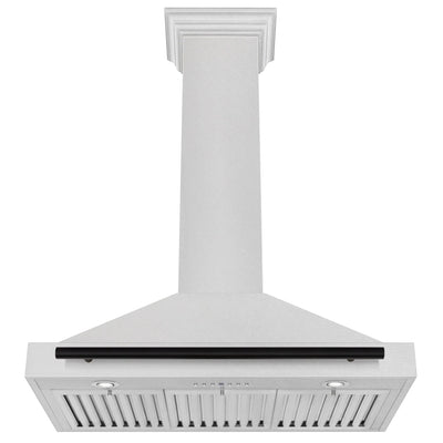 ZLINE 36" Autograph Stainless Wall Range Hood KB4SNZ-36-MB