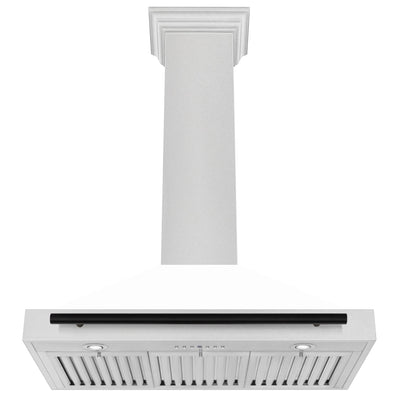 ZLINE 36" Autograph Stainless Wall Range Hood KB4SNZ-WM36-MB