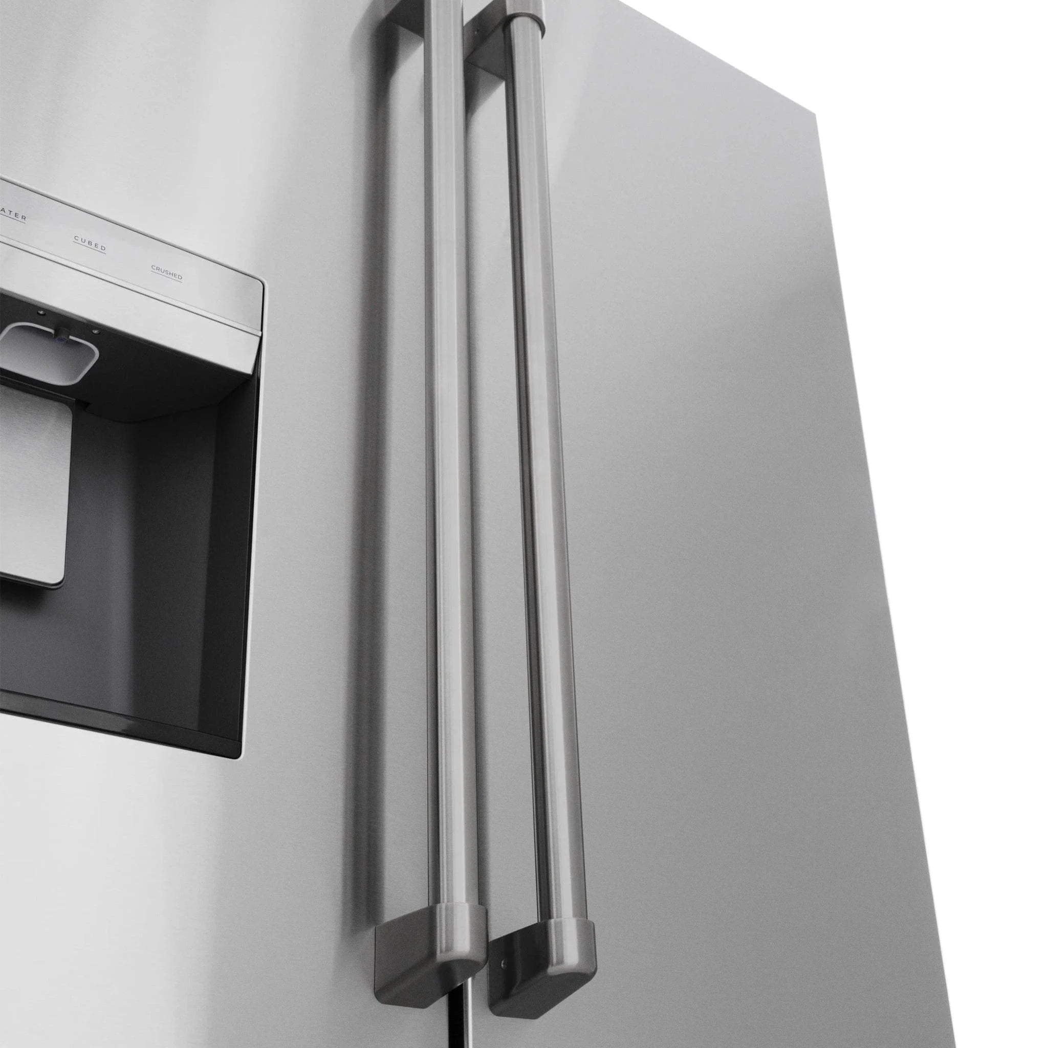 ZLINE 36" Refrigerator, Water, Ice Dispenser, Fingerprint Resistant, RSM-W-36