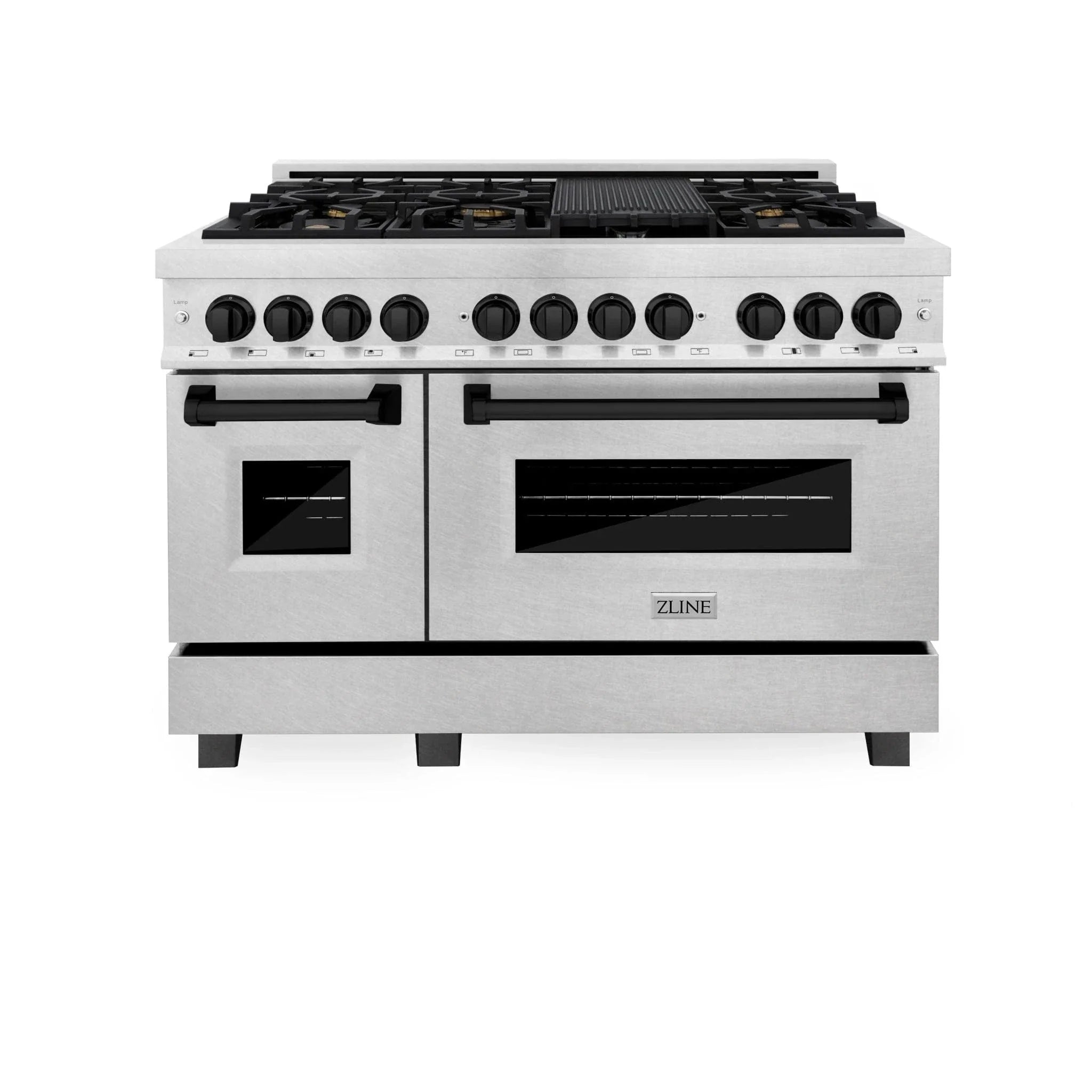 ZLINE 48" Autograph Dual Fuel Range, RASZ-SN-48-MB