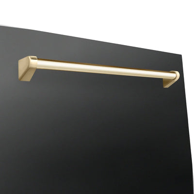 ZLINE Autograph Edition 24" Dishwasher Black Stainless, DWMTZ-BS-24-G
