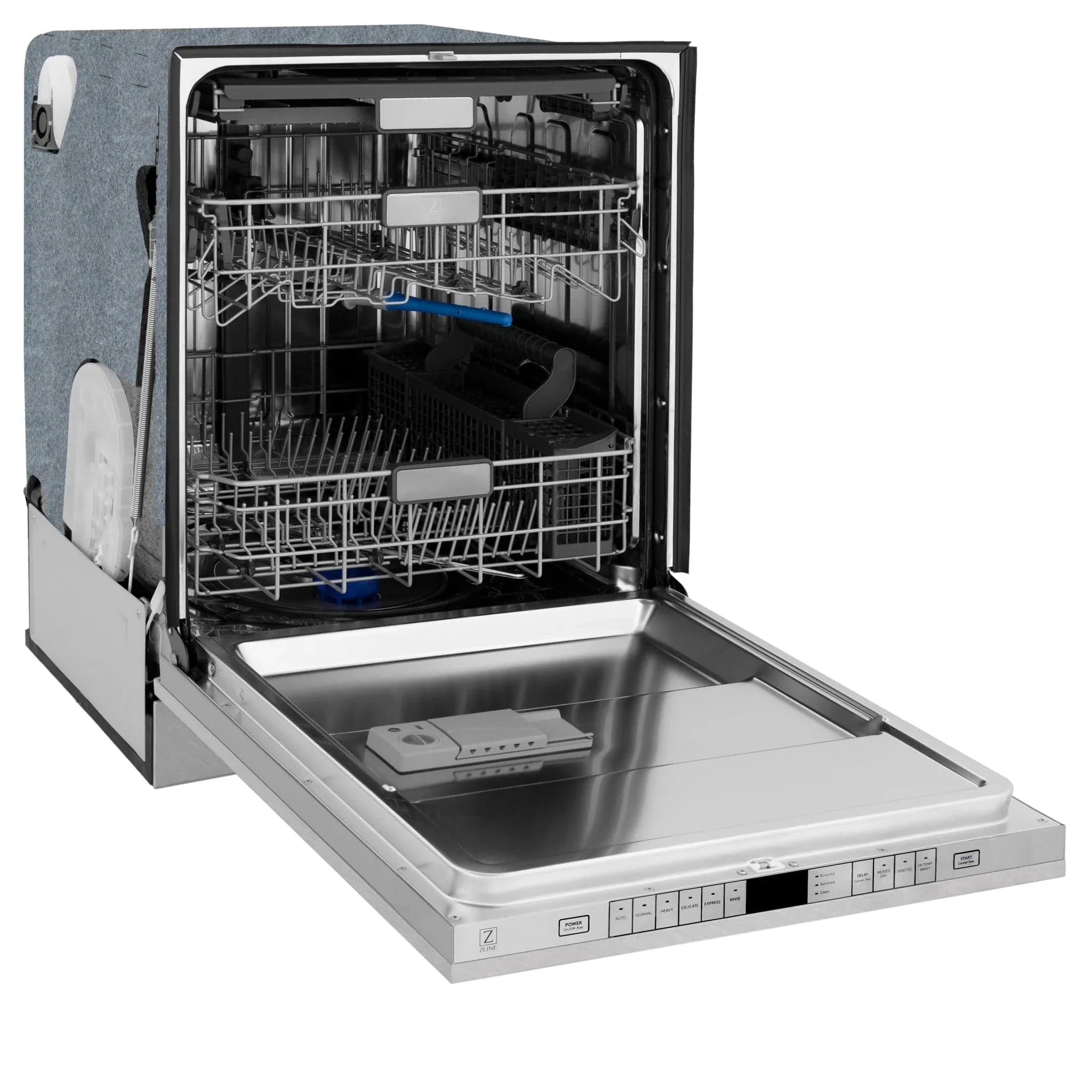 ZLINE Autograph Edition 24" Tall Tub Dishwasher DWMTZ-SN-24-MB