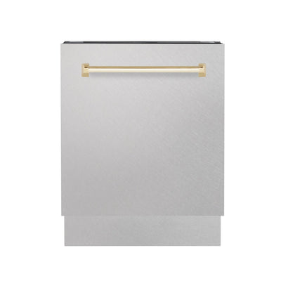 ZLINE Autograph Edition 24" Tall Tub Dishwasher DWVZ-SN-24-CB